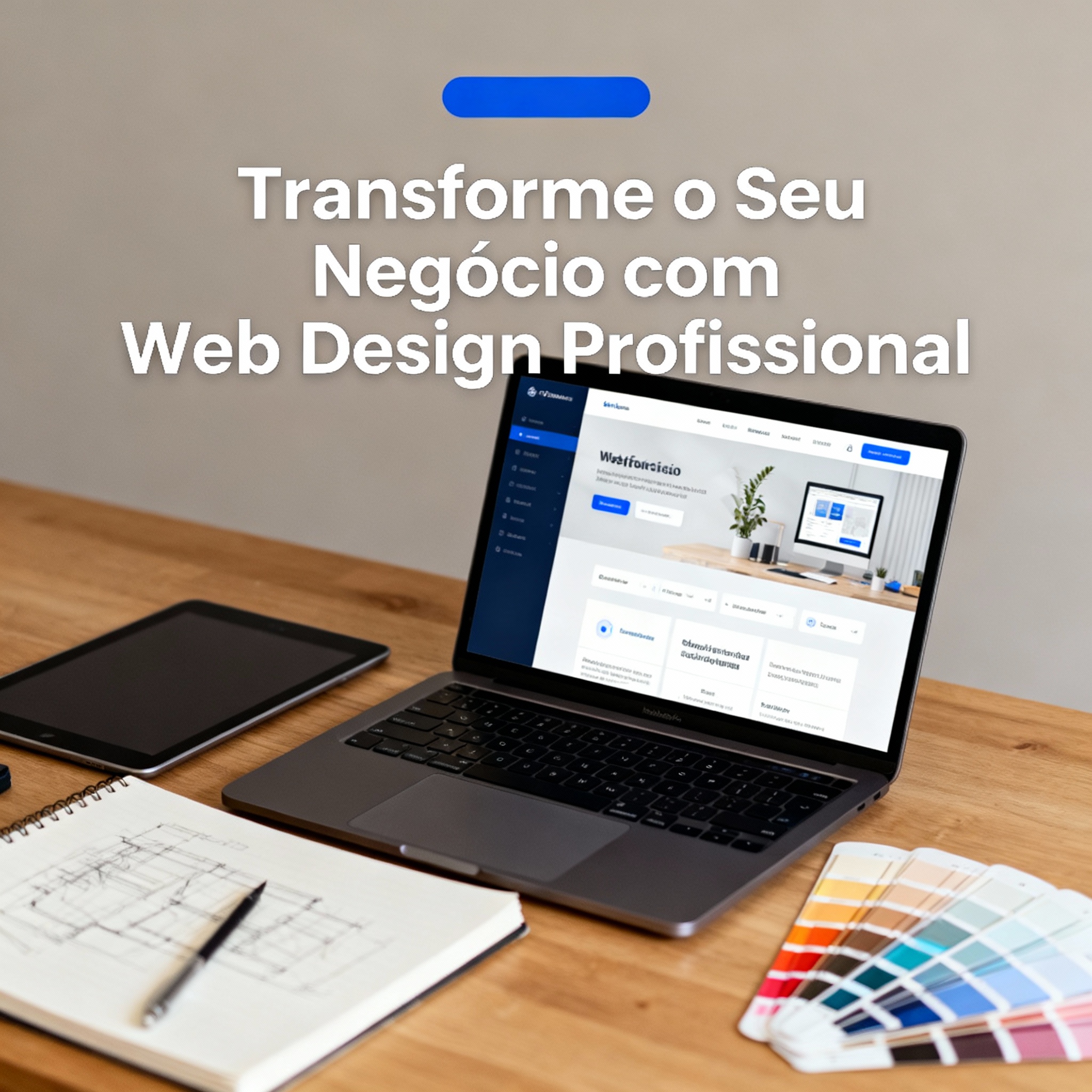 Design web moderno e profissional